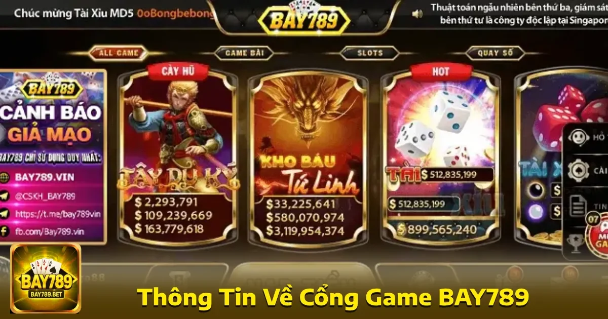 Bay789 đã nhanh chóng khẳng định vị thế vững chắc trong ngành cá cược trực tuyến.