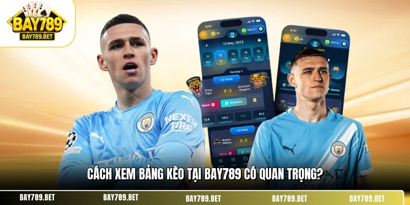Cách xem bảng kèo tại BAY789 có quan trọng?