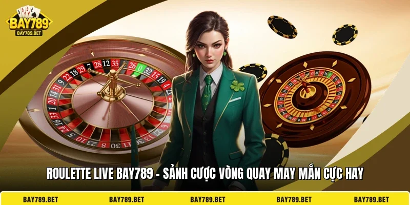 Roulette Live BAY789 – Sảnh Cược Vòng Quay May Mắn Cực Hay